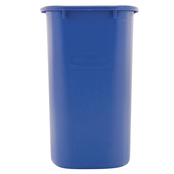 Deskside Recycling Container, 7 Gallon/28 QT, Blue